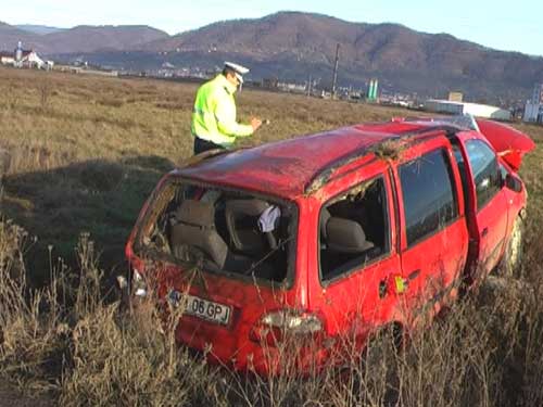 Accident pe soseaua de centura, Baia Mare